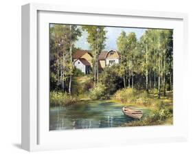 Lakeside Retreat-Mark Chandon-Framed Giclee Print