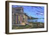 Lakeside Retreat-Geno Peoples-Framed Giclee Print