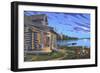 Lakeside Retreat-Geno Peoples-Framed Giclee Print