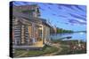 Lakeside Retreat-Geno Peoples-Stretched Canvas