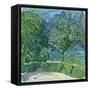 Lakeside Road Near Gmunden, 1907-Richard Gerstl-Framed Stretched Canvas