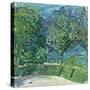 Lakeside Road Near Gmunden, 1907-Richard Gerstl-Stretched Canvas
