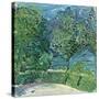 Lakeside Road Near Gmunden, 1907-Richard Gerstl-Stretched Canvas