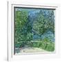 Lakeside Road Near Gmunden, 1907-Richard Gerstl-Framed Giclee Print