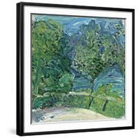 Lakeside Road Near Gmunden, 1907-Richard Gerstl-Framed Giclee Print