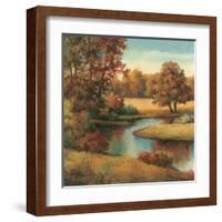 Lakeside Serenity I-TC Chiu-Framed Art Print