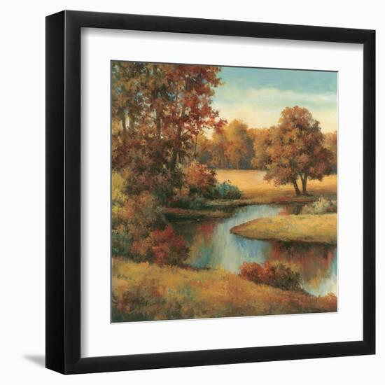 Lakeside Serenity I-TC Chiu-Framed Art Print