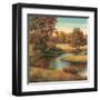 Lakeside Serenity I-TC Chiu-Framed Art Print