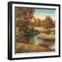 Lakeside Serenity I-TC Chiu-Framed Art Print