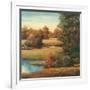 Lakeside Serenity II-TC Chiu-Framed Art Print