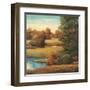 Lakeside Serenity II-TC Chiu-Framed Art Print