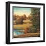 Lakeside Serenity II-TC Chiu-Framed Art Print