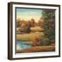 Lakeside Serenity II-TC Chiu-Framed Art Print