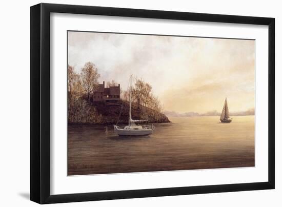 Lakeside Serenity-David Knowlton-Framed Giclee Print