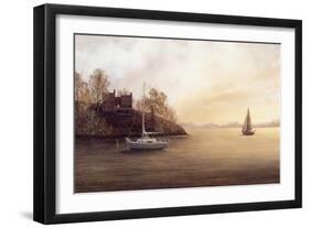 Lakeside Serenity-David Knowlton-Framed Giclee Print