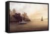 Lakeside Serenity-David Knowlton-Framed Stretched Canvas