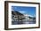 Lakeside, St. Moritz in Winter, Engadine, Graubunden, Switzerland, Europe-Christian Kober-Framed Photographic Print