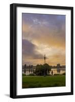 Lakeside Storm, Moody Morning - Lake Merritt, Oakland-Vincent James-Framed Photographic Print