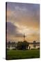 Lakeside Storm, Moody Morning - Lake Merritt, Oakland-Vincent James-Stretched Canvas