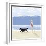 Lakeside Stroll-Linda Braucht-Framed Giclee Print