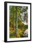 Lakeside Vertical-Robert Goldwitz-Framed Photographic Print