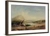 Lakeside View, 19Th Century (Oil on Canvas)-Alfred Vickers-Framed Giclee Print