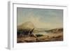 Lakeside View, 19Th Century (Oil on Canvas)-Alfred Vickers-Framed Giclee Print