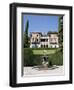 Lakeside Villa, Cadenabbia, Lake Como, Lombardy, Italian Lakes, Italy, Europe-Frank Fell-Framed Photographic Print