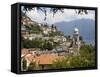 Lakeside Village, Lake Como, Lombardy, Italian Lakes, Italy, Europe-Frank Fell-Framed Stretched Canvas