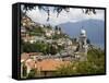 Lakeside Village, Lake Como, Lombardy, Italian Lakes, Italy, Europe-Frank Fell-Framed Stretched Canvas