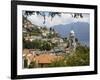 Lakeside Village, Lake Como, Lombardy, Italian Lakes, Italy, Europe-Frank Fell-Framed Photographic Print