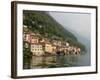 Lakeside Village, Lake Lugano, Lugano, Switzerland-Lisa S. Engelbrecht-Framed Photographic Print