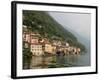 Lakeside Village, Lake Lugano, Lugano, Switzerland-Lisa S. Engelbrecht-Framed Photographic Print