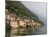 Lakeside Village, Lake Lugano, Lugano, Switzerland-Lisa S. Engelbrecht-Mounted Photographic Print