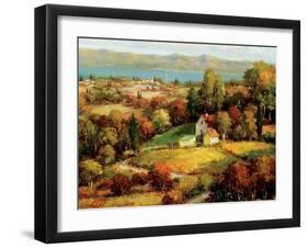 Lakeside Village-S. Hinus-Framed Art Print