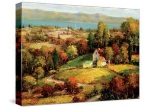 Lakeside Village-S. Hinus-Stretched Canvas