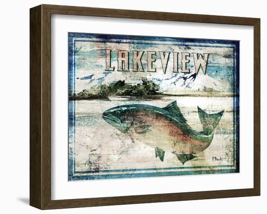 Lakeview-Paul Brent-Framed Art Print