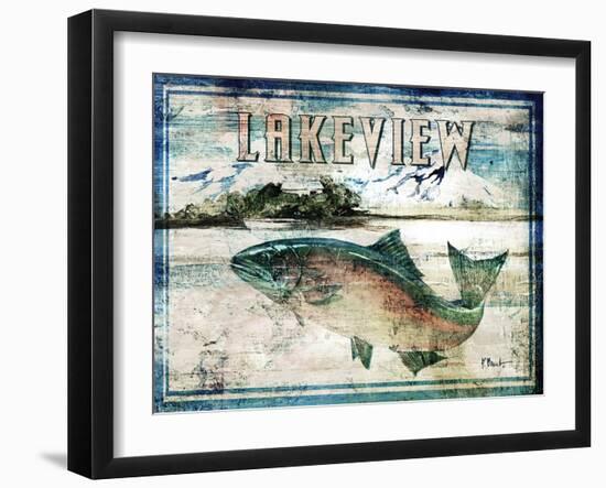 Lakeview-Paul Brent-Framed Art Print