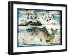 Lakeview-Paul Brent-Framed Art Print