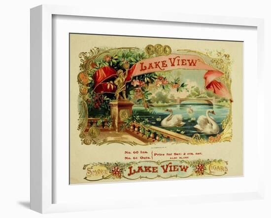 Lakeview-null-Framed Giclee Print