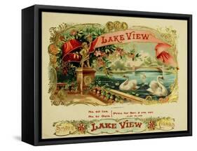 Lakeview-null-Framed Stretched Canvas