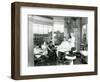 Lakewood Barber Shop, 1940-Chapin Bowen-Framed Giclee Print