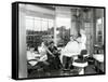 Lakewood Barber Shop, 1940-Chapin Bowen-Framed Stretched Canvas