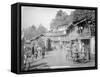 Lakkar Bazaar, with the Hindustan and the Tibet Road, Simla, India, 20th Century-null-Framed Stretched Canvas