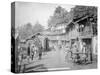 Lakkar Bazaar, with the Hindustan and the Tibet Road, Simla, India, 20th Century-null-Stretched Canvas