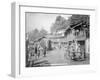 Lakkar Bazaar, with the Hindustan and the Tibet Road, Simla, India, 20th Century-null-Framed Photographic Print