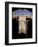 Lakota Beaded Dress-null-Framed Photographic Print