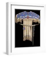 Lakota Beaded Dress-null-Framed Photographic Print