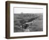 Lakota Indian Camp at the White Clay Creek Watering Hole Photograph - Pine Ridge, SD-Lantern Press-Framed Art Print