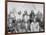 Lakota Indian Chiefs who Met General Miles to End Indian War Photograph - Pine Ridge, SD-Lantern Press-Framed Art Print